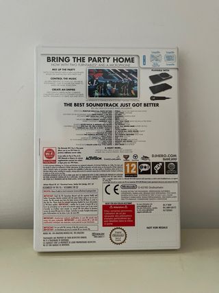 Dj hero + dj hero 2 giochi e periferica - wii