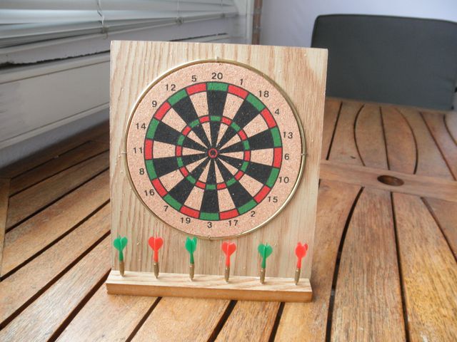 MINI DIANA PORTATIL DE DARDOS