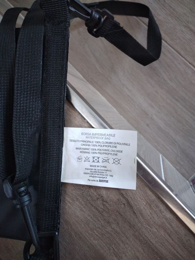 Borsa impermeabile juventus