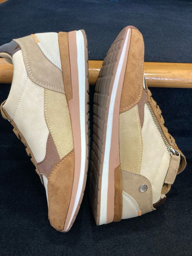Sneakers Refresh beige/marrone