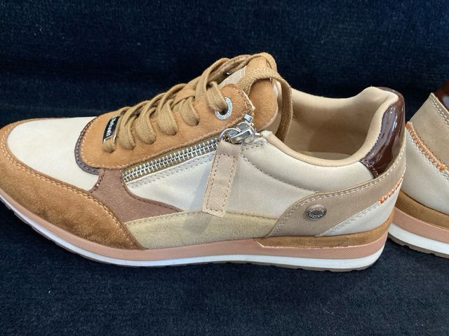 Sneakers Refresh beige/marrone