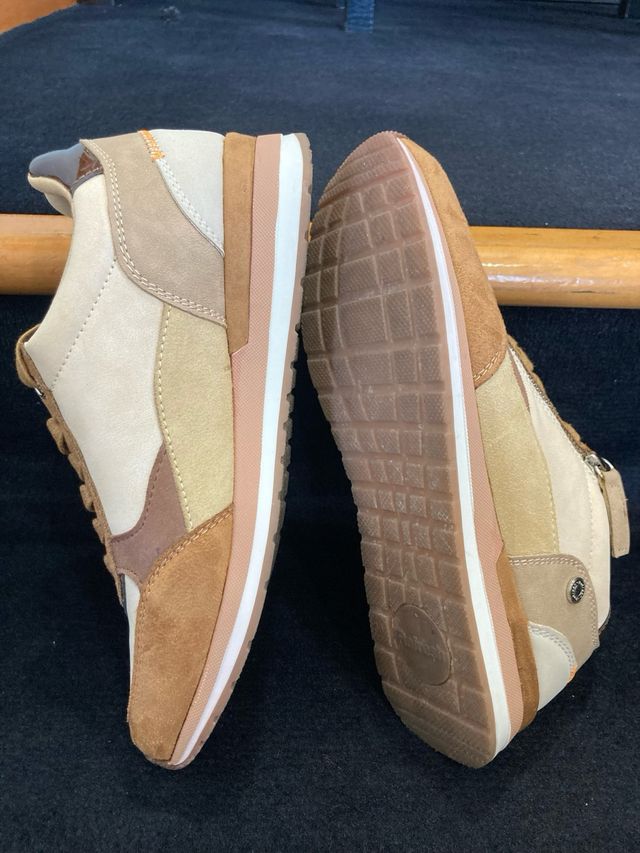 Sneakers Refresh beige/marrone