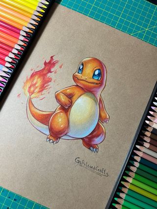 Disegno Anime Charmander Pokémon