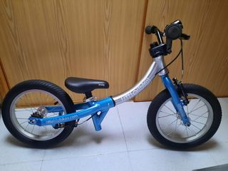 Bicicleta infantil azul