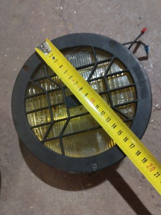Faros antiniebla de 17 cm coche clasico