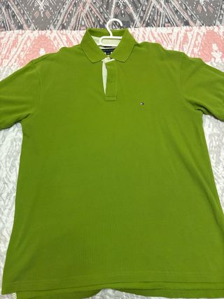 Polo Tommy Hilfiger Verde Hombre