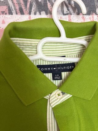 Polo Tommy Hilfiger Verde Hombre