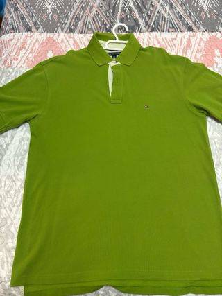 Polo Tommy Hilfiger Verde Hombre