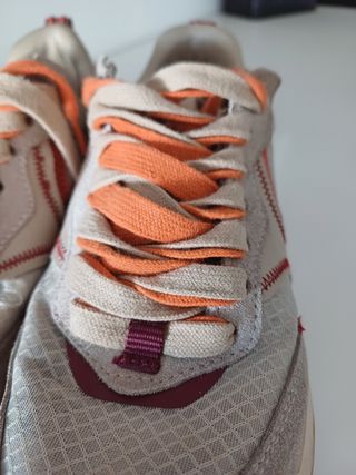 Zapatillas Zara beige & naranja talla 39