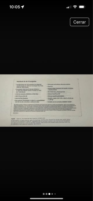 MacBook Air 13" Oro Rosa | Nuevo