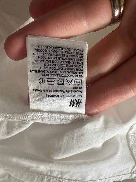 blusa de H&M de algodon, M.