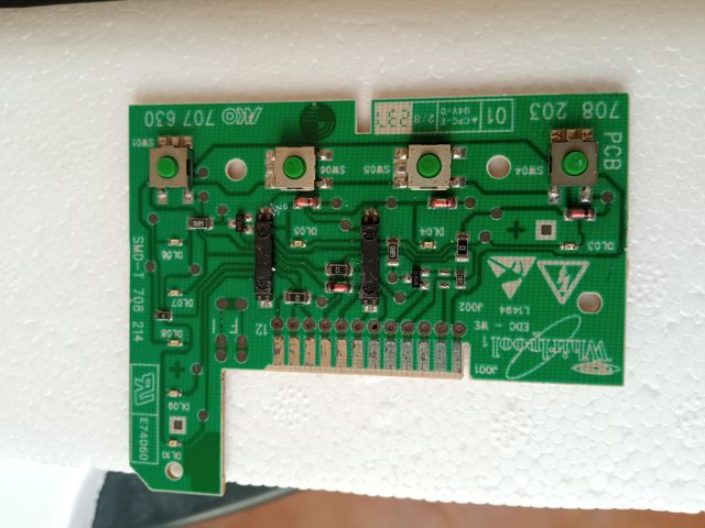 Placa electrónica lavadora Whirlpool AWE 5125