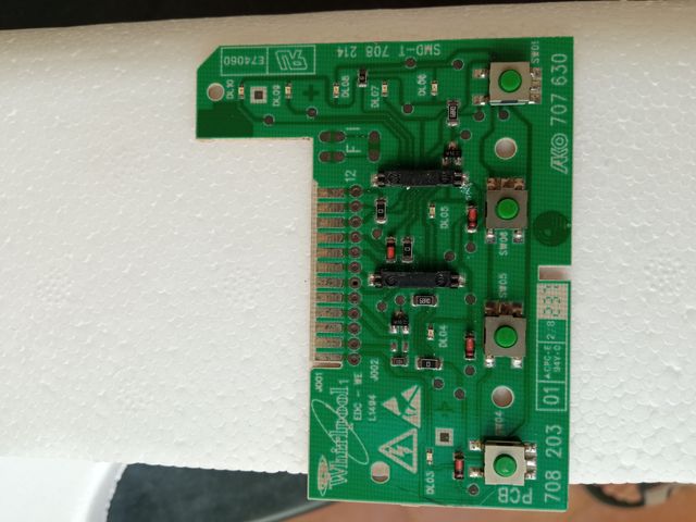 Placa electrónica lavadora Whirlpool AWE 5125