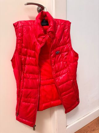 Chaleco Napapijri rojo