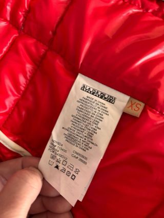 Chaleco Napapijri rojo