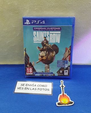 JUEGO PS4 SAINTS ROW CRIMINAL CUSTOMS EDITION