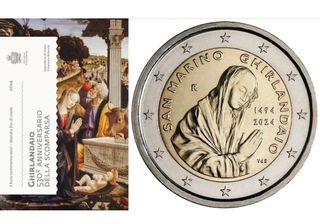 Cartera 2E San Marino 2024. Ghirlandaio