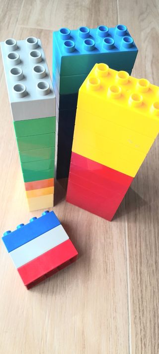 Lotto LEGO DUPLO Originale – 507 Pezzi – Grande Confezione