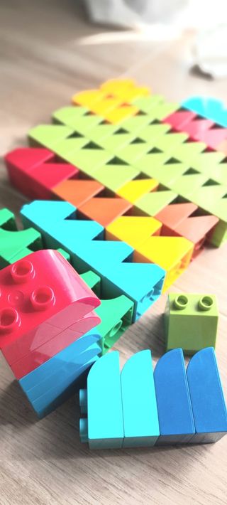 Lotto LEGO DUPLO Originale – 507 Pezzi – Grande Confezione