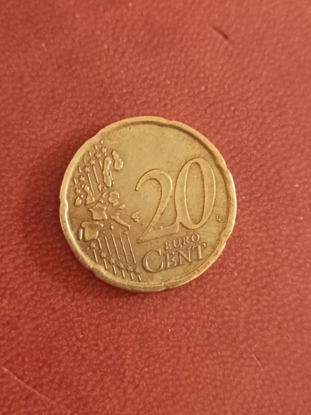 20 Centesimi Spagna 1999 sono rari e ben conservat