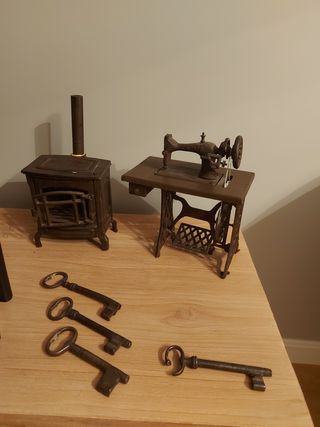 Réplicas de hierro de decoración