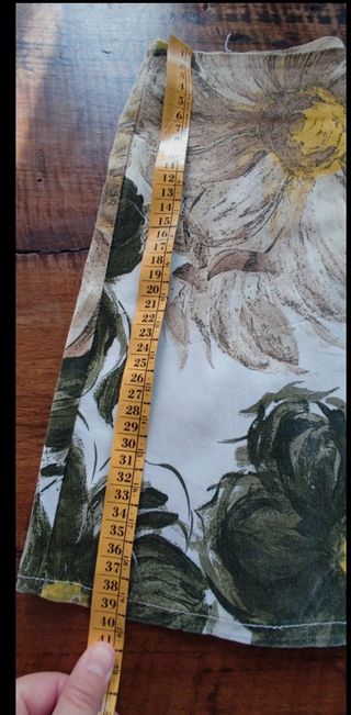 Minigonna floreale estiva