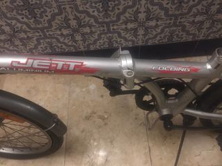 Jett bicicletta ligero y plegable
