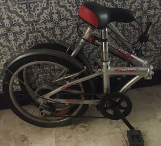 Jett bicicletta ligero y plegable