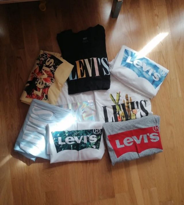 Camisetas levis talla L. Precio unid