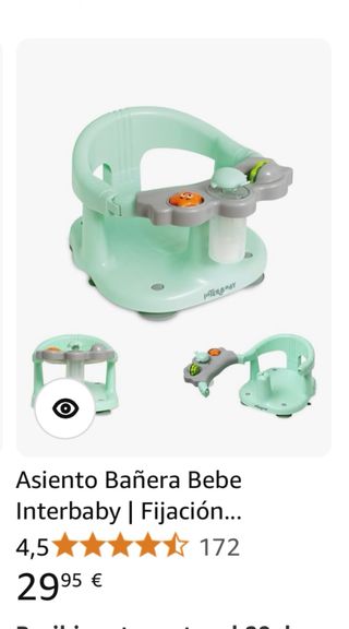 Asiento de bañera Interbaby