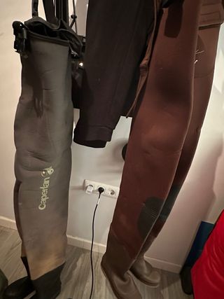 Vadeador de neopreno pesca 2 unidades