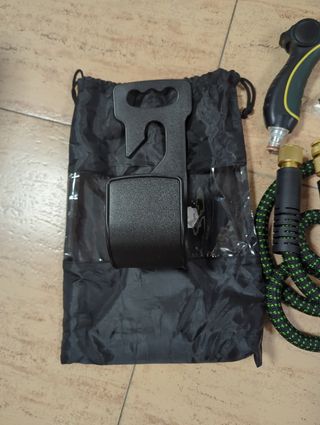 Manguera de Jardín con Alcachofa y Soporte