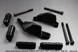 Topes protección anticaída MT07 Tracer MT07 XSR700