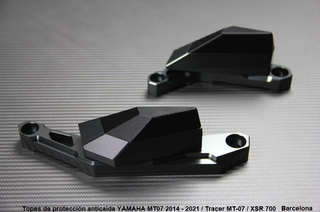 Topes protección anticaída MT07 Tracer MT07 XSR700