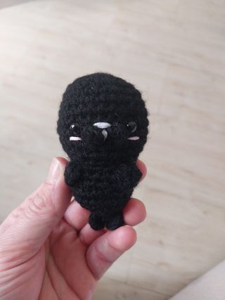 Amigurumi Foca Negra