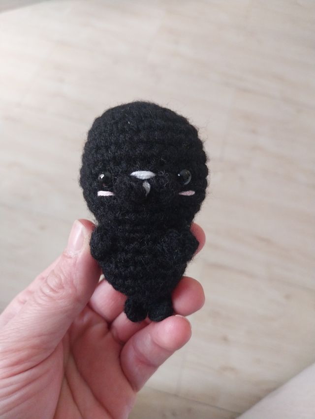 Amigurumi Foca Negra
