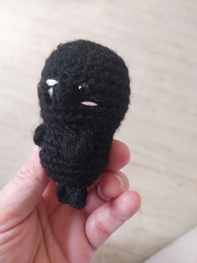 Amigurumi Foca Negra
