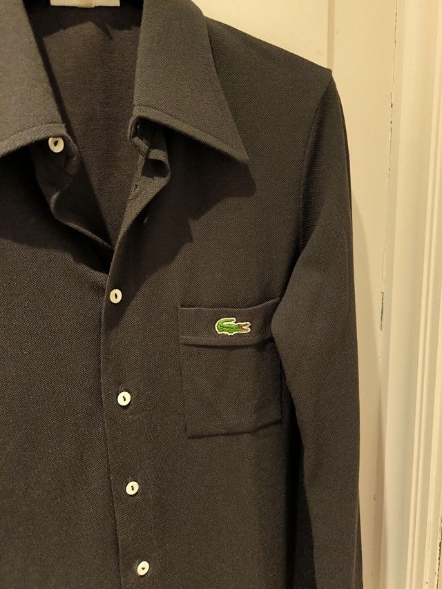 Camisa Lacoste, manga larga