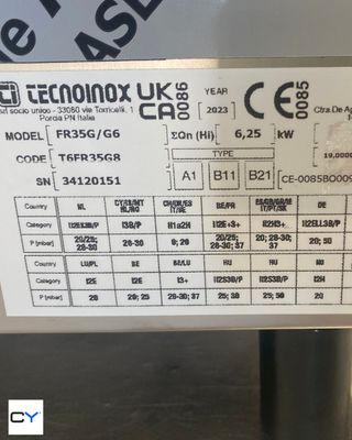 FREIDORA A GAS INFRICO