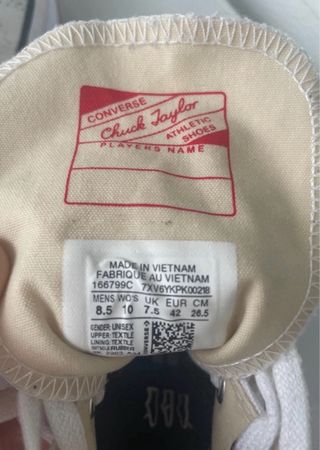 Converse talla 42