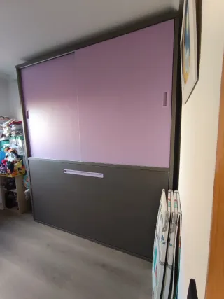 MUEBLE COMPLETO CON CAMA ABATIBLE UNISEX 550euros