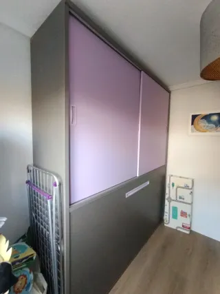 MUEBLE COMPLETO CON CAMA ABATIBLE UNISEX 550euros