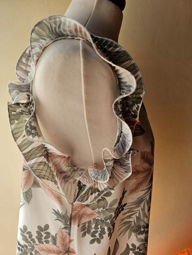 Canotta Effepi donna fantasia floreale