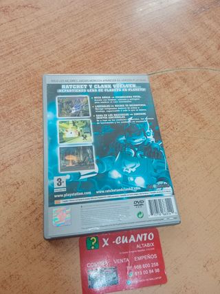 JUEGO PS2 RATCHET CLANK 2 TOTALMENTE A TOPE