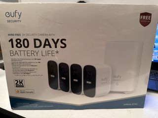 Cámara de vigilancia eufy inalámbrica