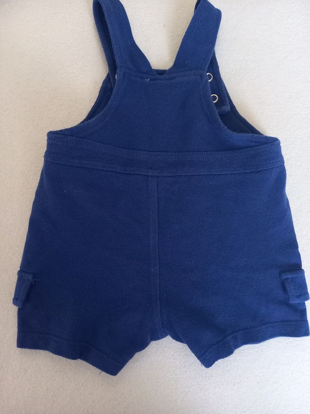2 Salopette estive 3-6 mesi bimbo