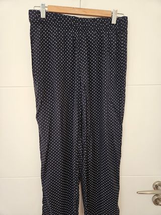 Pantalón azul motas Eseoese