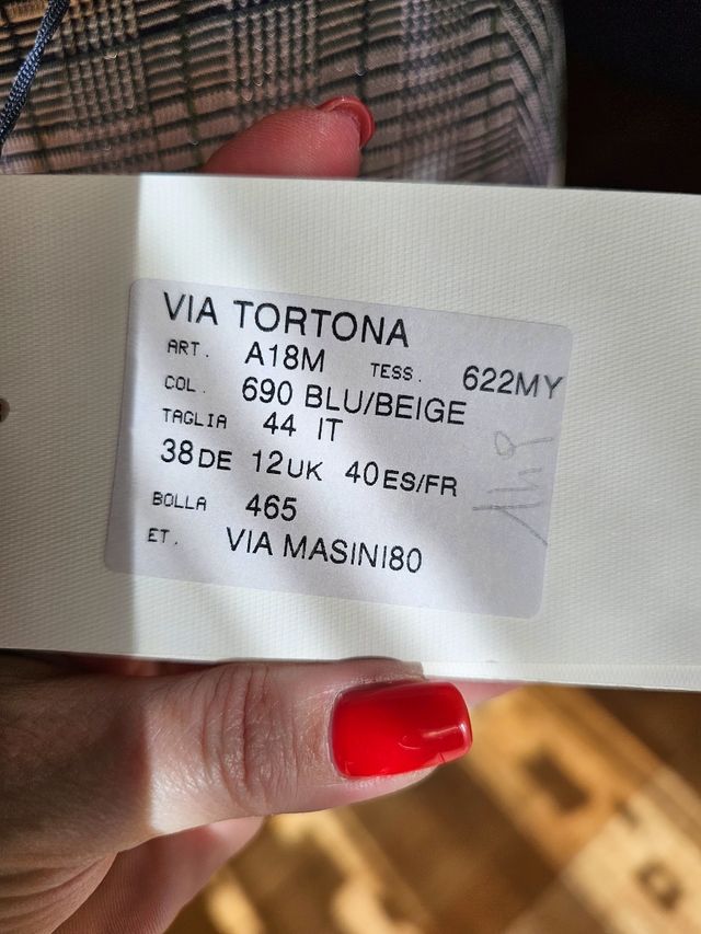 Pantaloni Via Masini 80 7/8 donna tg 44