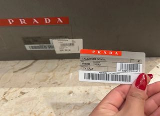 Stivale alto Prada