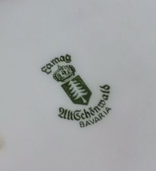 Art Deco Bavaria porcelain  Edelstein Altschönwald